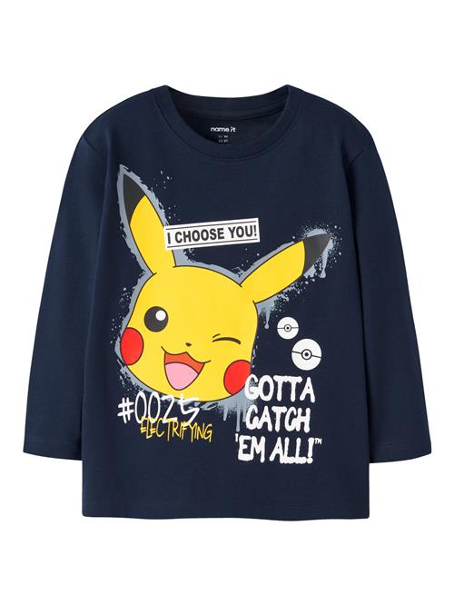 NAME IT Langærmet Bluse Pokemon Nor Navy Blazer