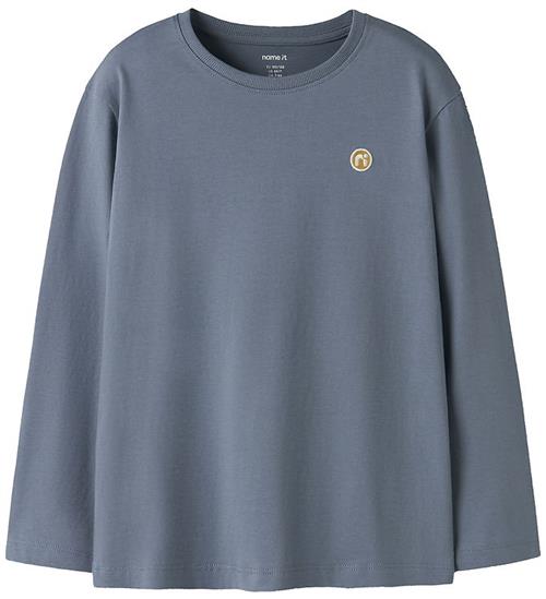 Name it Bluse - NkmVimpel - Flint Stone/Brandmark