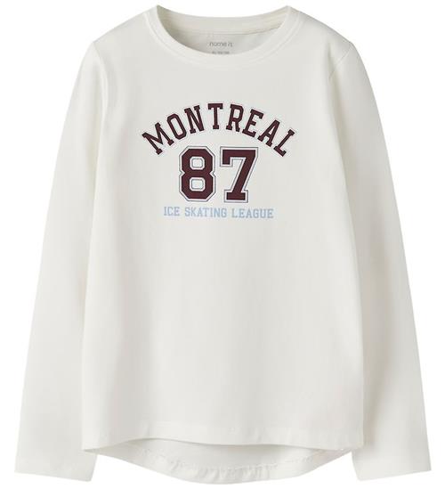 Name it Bluse - NkfVix - Cloud Dancer/Montreal