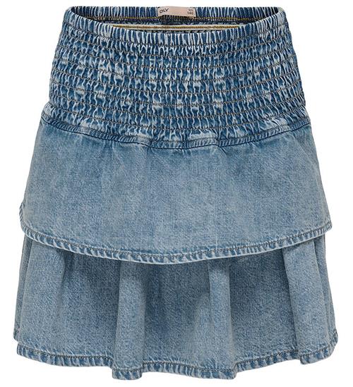 Kids Only Denimnederdel - KogPaula - Light Blue Denim