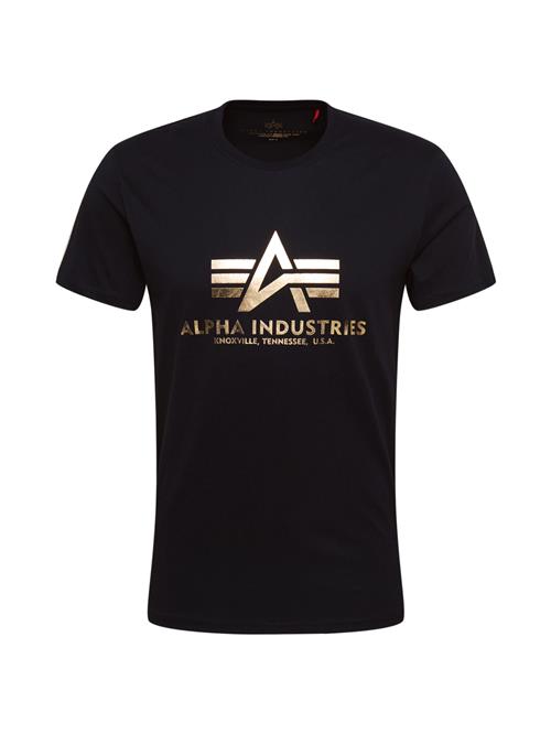 ALPHA INDUSTRIES Bluser & t-shirts  gylden gul / sort