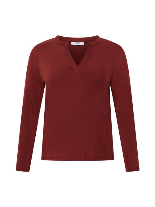 ABOUT YOU Curvy Shirts 'Felice'  mørkerød