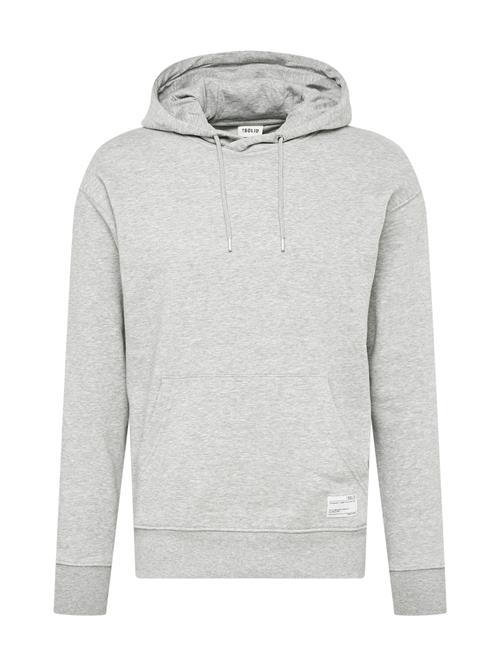 !Solid Pullover 'Lenz'  grå-meleret / hvid
