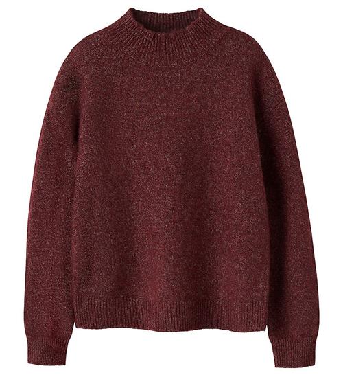 Name It Bluse - Strik - NkfVemmie - Burgundy