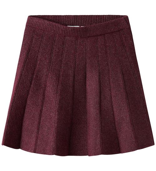 Name It Nederdel - Strik - NkfSonia - Burgundy