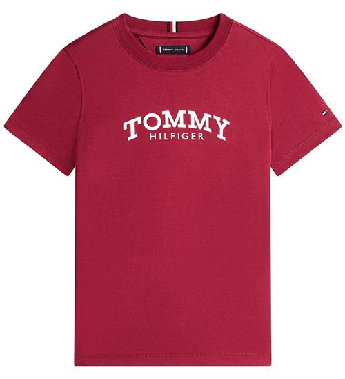 Tommy hilfiger T-shirt - Monotype - Rich Cherrry/Purple
