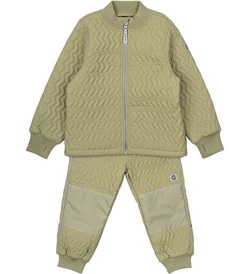 Mikk-Line Termotøj - Duvet - Coated - Gray Green