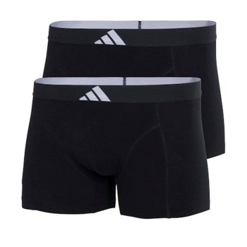 adidas 2P Active Flex Cotton Body Trunk Sort bomuld X-Large Herre