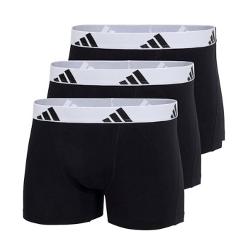 adidas 3P Active Flex Cotton Trunk Hvid/Sort bomuld Medium Herre