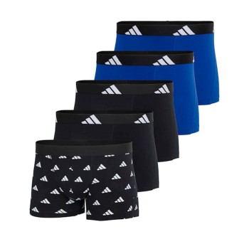 adidas 5P Active Flex Trunks Sort/Blå bomuld Small Herre