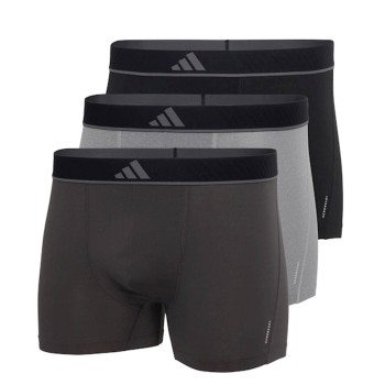 adidas 3P Active Micro Flex Trunk Sort/Grå polyester Small Herre