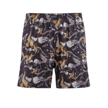 Bruno Banani Panthera Boxershorts Sort Mønster polyester Large Herre