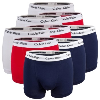 Calvin Klein 9P Cotton Stretch Trunks Flerfarvet-2 bomuld Large Herre