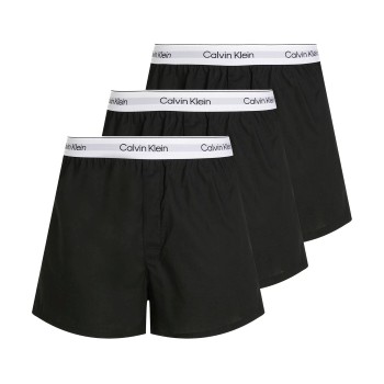 Calvin Klein 3P Slim Boxers Sort bomuld 4XL Herre