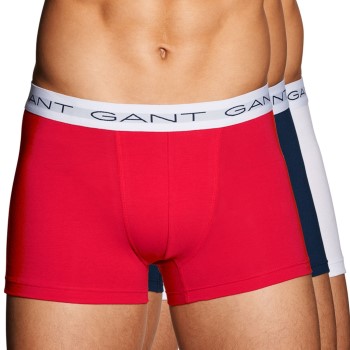 Gant 3P Cotton Stretch Boxer Flerfarvet bomuld XX-Large Herre