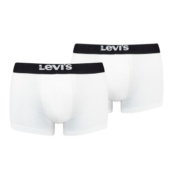 Levis 2P Base Trunk Hvid/Sort bomuld Medium Herre
