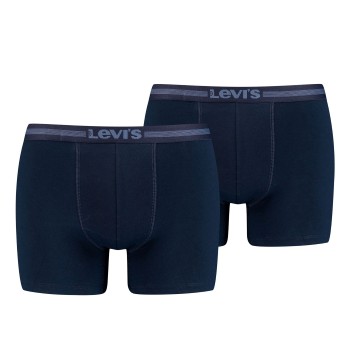 Levis 2P Tencel Boxer Brief Mørkblå lyocell Large Herre