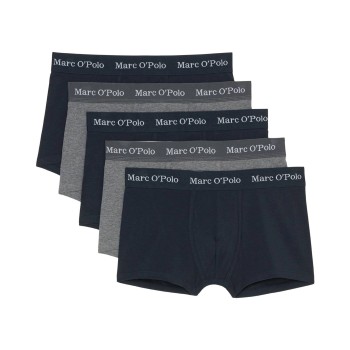 Marc O’Polo Marc O Polo Boxer Trunk 5P Marineblå/Grå bomuld X-Large Herre