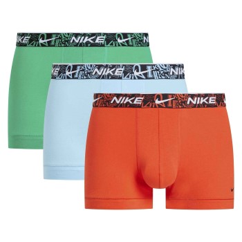 Nike 3P Everyday Essentials Cotton Stretch Trunk D1 Orange bomuld Medium Herre