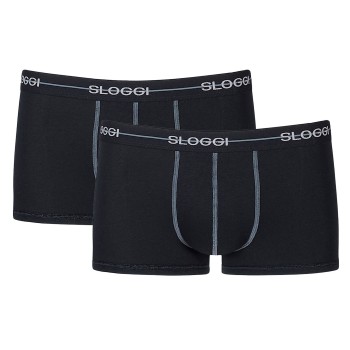 Sloggi 2P For Men Start Hip Sort bomuld X-Large Herre