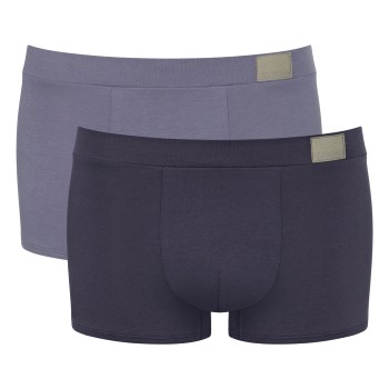 Sloggi 2P Men Go Natural Hipster Grå/Blå bomuld Large Herre