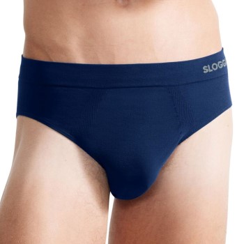 Sloggi 2P Men GO Smooth Classic Briefs Marine/Blå XX-Large Herre