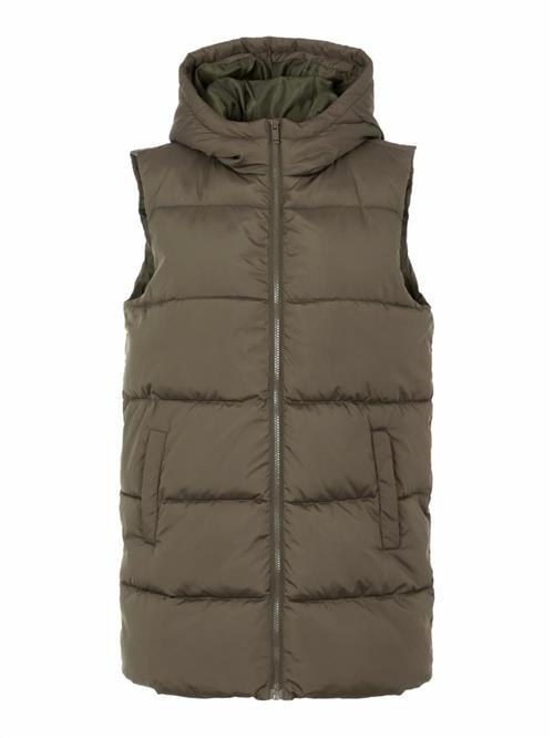PIECES Vest  oliven
