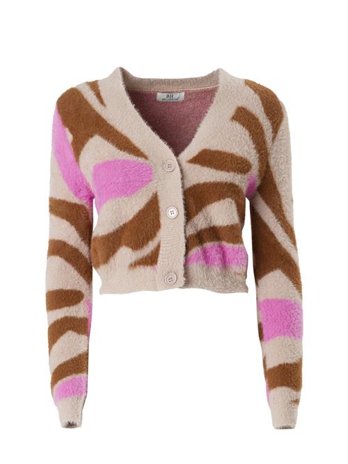 Influencer Cardigan  beige / brun / pink