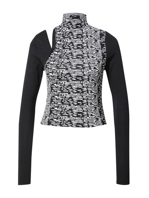 Nasty Gal Pullover  sort / hvid