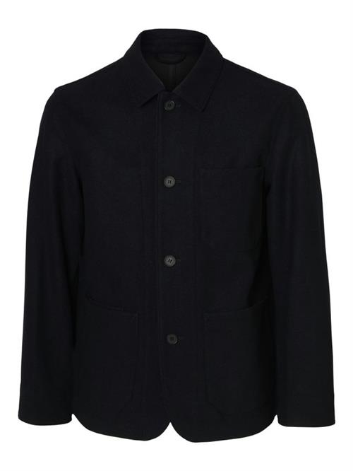 SLH-LANDON WOOL BLEND HYBRID BLAZER