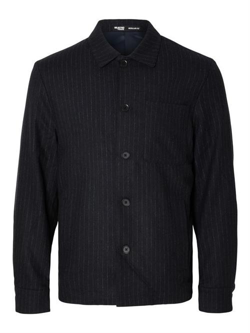 SLHREG-AYR PINSTRIPED HYBRID BLZ B