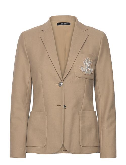Bullion Jacquard Blazer Lauren Ralph Lauren Beige