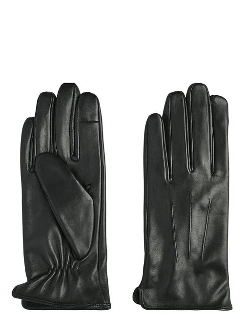 Pcnellie Leather Smart Glove Noos Pieces Black