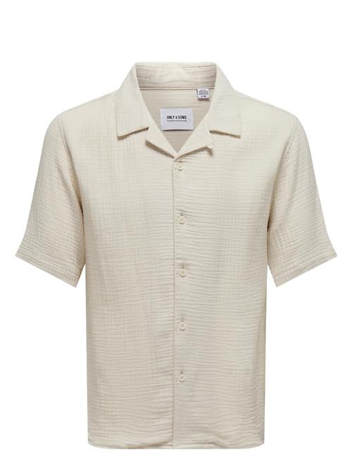 Onskyle 0158 Ss Shirt ONLY & SONS Cream