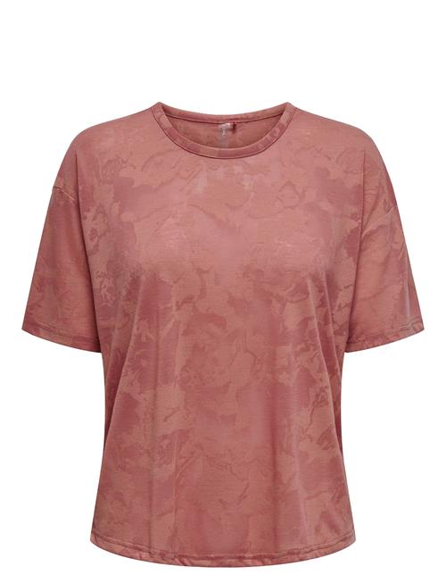 Onpaub-Bia On Ss Loose Bn Tee Only Play Burgundy