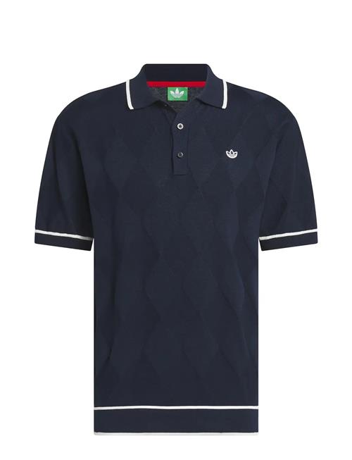 S Knit Polo Adidas Golf Originals Navy