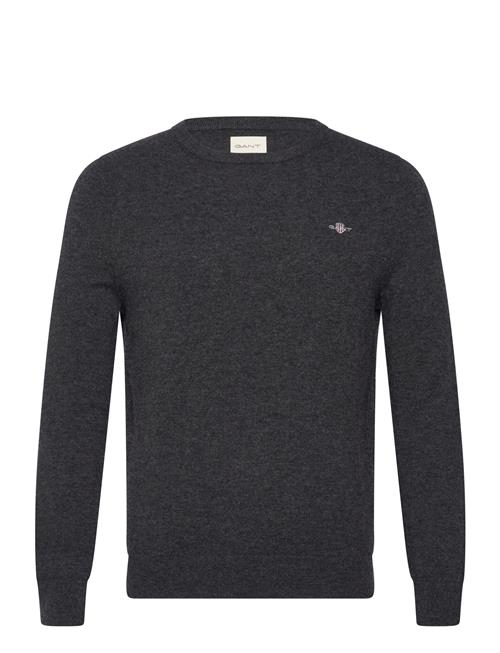 Extrafine Lambswool C-Neck GANT Grey