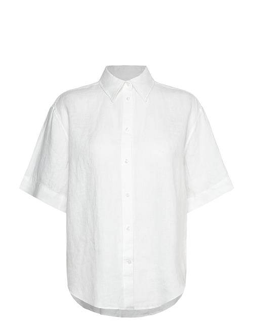 Rel Linen Ss Shirt GANT White
