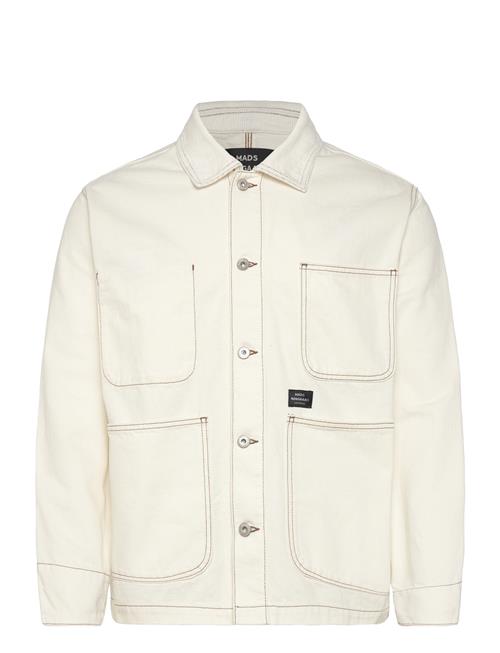 Soil Denim Chore Jacket Mads Nørgaard White