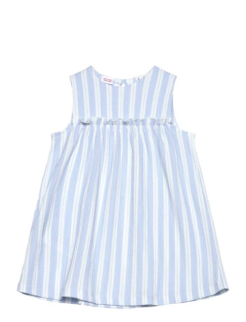 Waistband Detail Dress Mango Blue