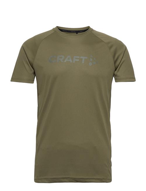 Core Essence Logo Tee M Craft Khaki