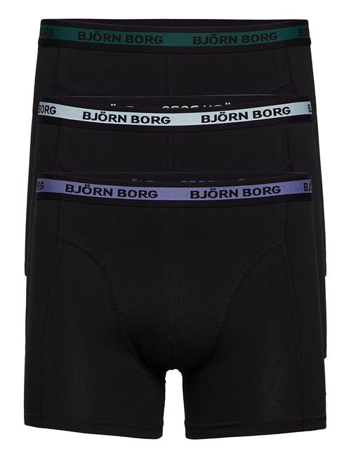 Cotton Stretch Boxer 3P Björn Borg Black