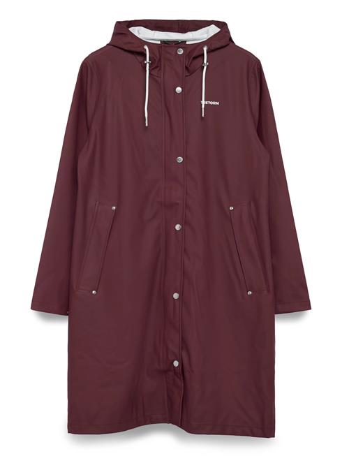 Wings A-Shape Rain Coat Tretorn Burgundy