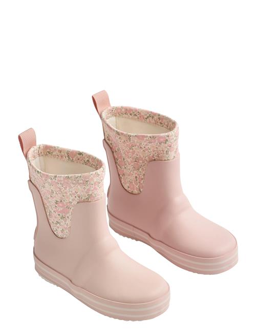 Rubber Boot Mist Wheat Pink