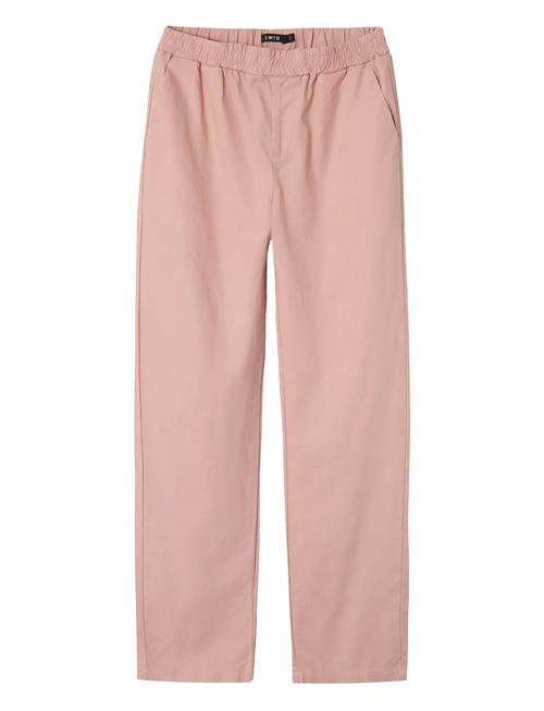 Nlfhill Linen Reg Pant LMTD Pink