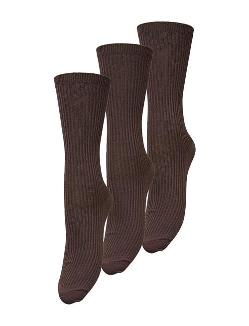 Telma Solid Sock 3 Pack Becksöndergaard Brown