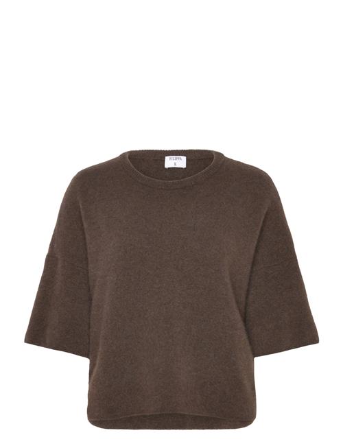 Wool Yak Tee Filippa K Brown