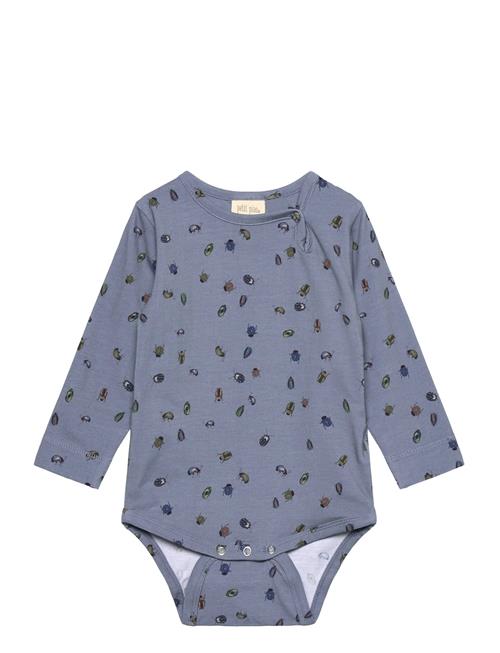 Body L/S Printed Petit Piao Blue