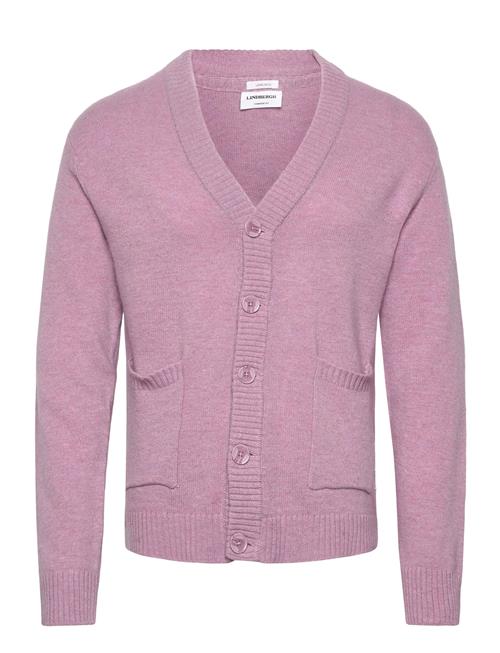 Lambswool Button Cardigan Lindbergh Pink