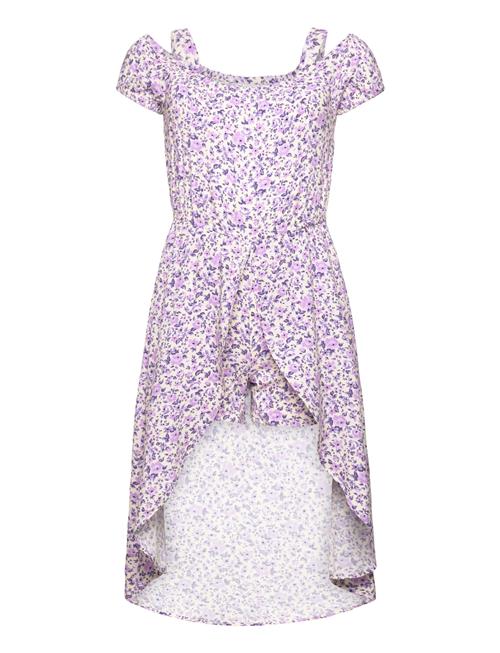 Dress High And Low With Shorts Lindex Purple